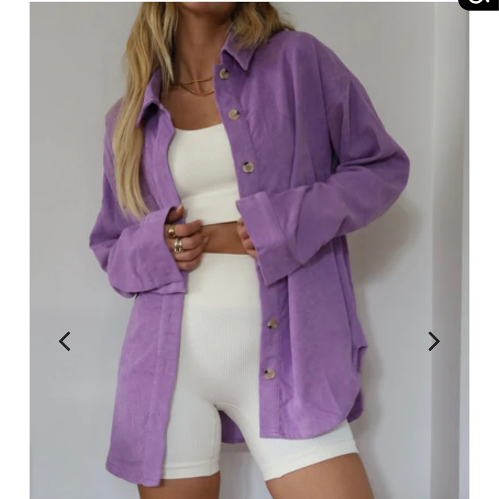 Luna B Corduroy Top